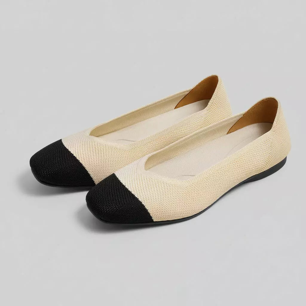 Flyknit Ballet Flats Lightweight Comfortable Daily Shoes