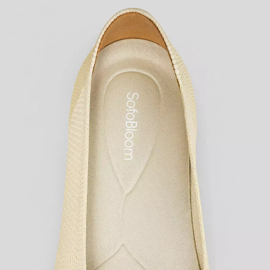 Flyknit Ballet Flats Lightweight Comfortable Daily Shoes