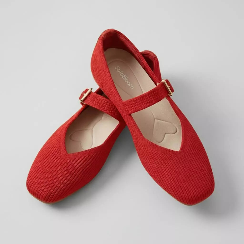 Mary Jane Ballet Flat Shoes