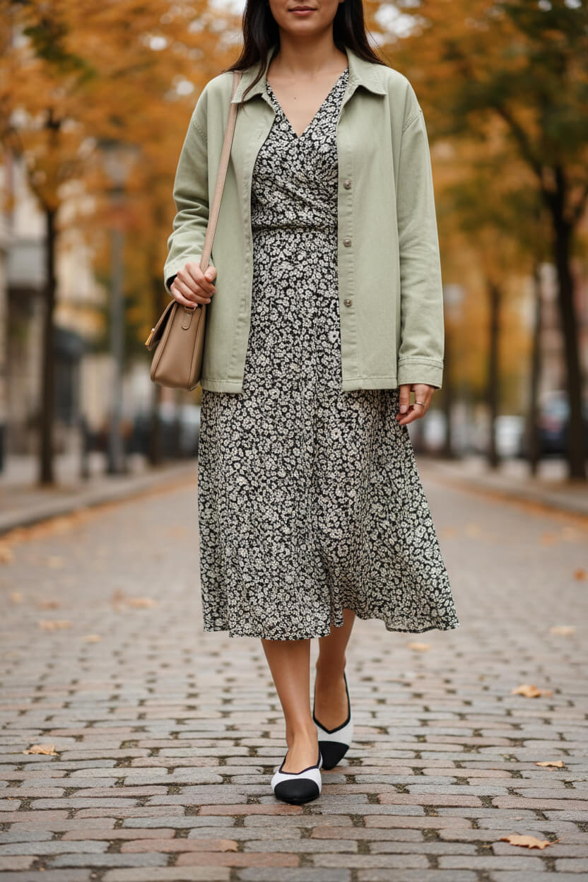 Velora Black Flats | Comfortable Flyknit Low-Heel Shoes